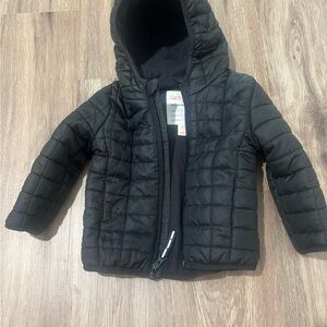 Cat & Jack Kids Black Puffer Jacket